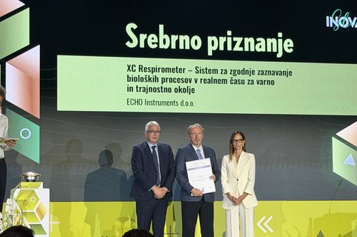 XC Respirometer received a Silver Award for Innovation