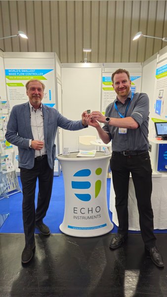 Successful Debut of Our New Mass Flow Control Featuring Memetis Microvalves at SENSOR+TEST in Nürnberg